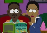 Will Smith et sa femme regardent une annonce immobilière à South Park.