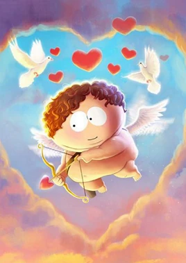 Cupidcartmanmyscard