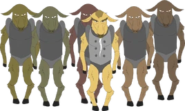 Groups-aliens-goat-people