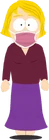 Linda Stotch with mask