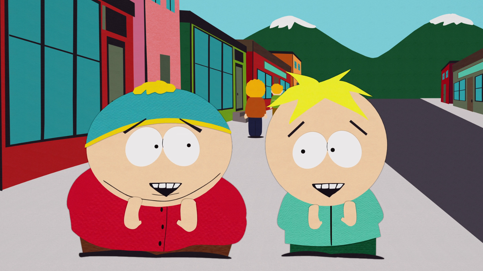 south park cartman and butters