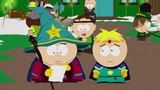 Paladin Butters with Grand Wizard Cartman in "Black Friday".