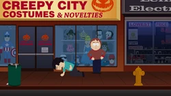 陳列窓に並べられている既存キャラクターたち