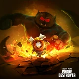 Scuzzlebutt tel qu'il apparaît dans la carte d'Hermes Kenny sur South Park: Phone Destroyer