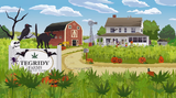 Tegridy Farms during Halloween.