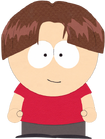 Boy with Brown Hair and Red Shirt