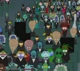 Caméo de Marklar dans "Le plus gros connard de l'univers".