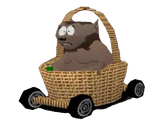 Model of Scuzzlebutt in South Park Rally (PSX version).