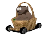 Modèle de Scuzzlebutt dans South Park Rally (version PSX).