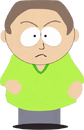6th Grader with Green Shirt