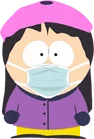 Wendy with mask