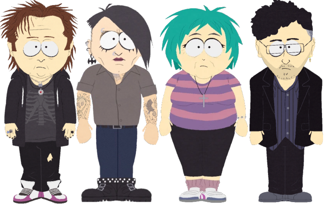 Goth Kids, South Park Character / Location / User talk etc