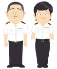 Chinese Customs Officers