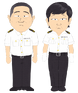 Chinese Customs Officers