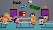 Die Cafeteria in South Park: Der Film.