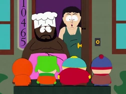 3x03 Chef and his new girlfriend