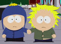 Craig and Tweek holding hands