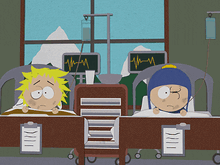 Tweek y Craig despues de pelear