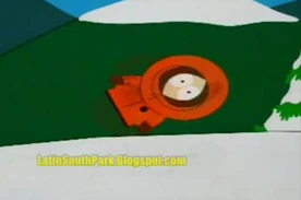 Kenny muriendo después de que accidentalmente el arma lo dispara