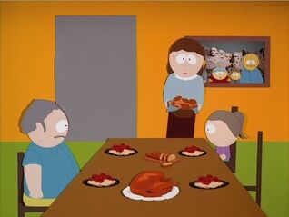 Padre y hermana de cartman