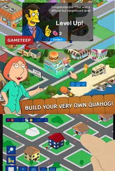 La similitud de los juegos de Padre de Familia y Los Simpsons con el de Terrance y Phillip