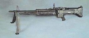 Detailed M60 1/3 Scale Light Machine Gun Model | #114859592