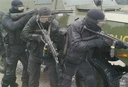 Spetsnaz operators on an anti-terror operation.