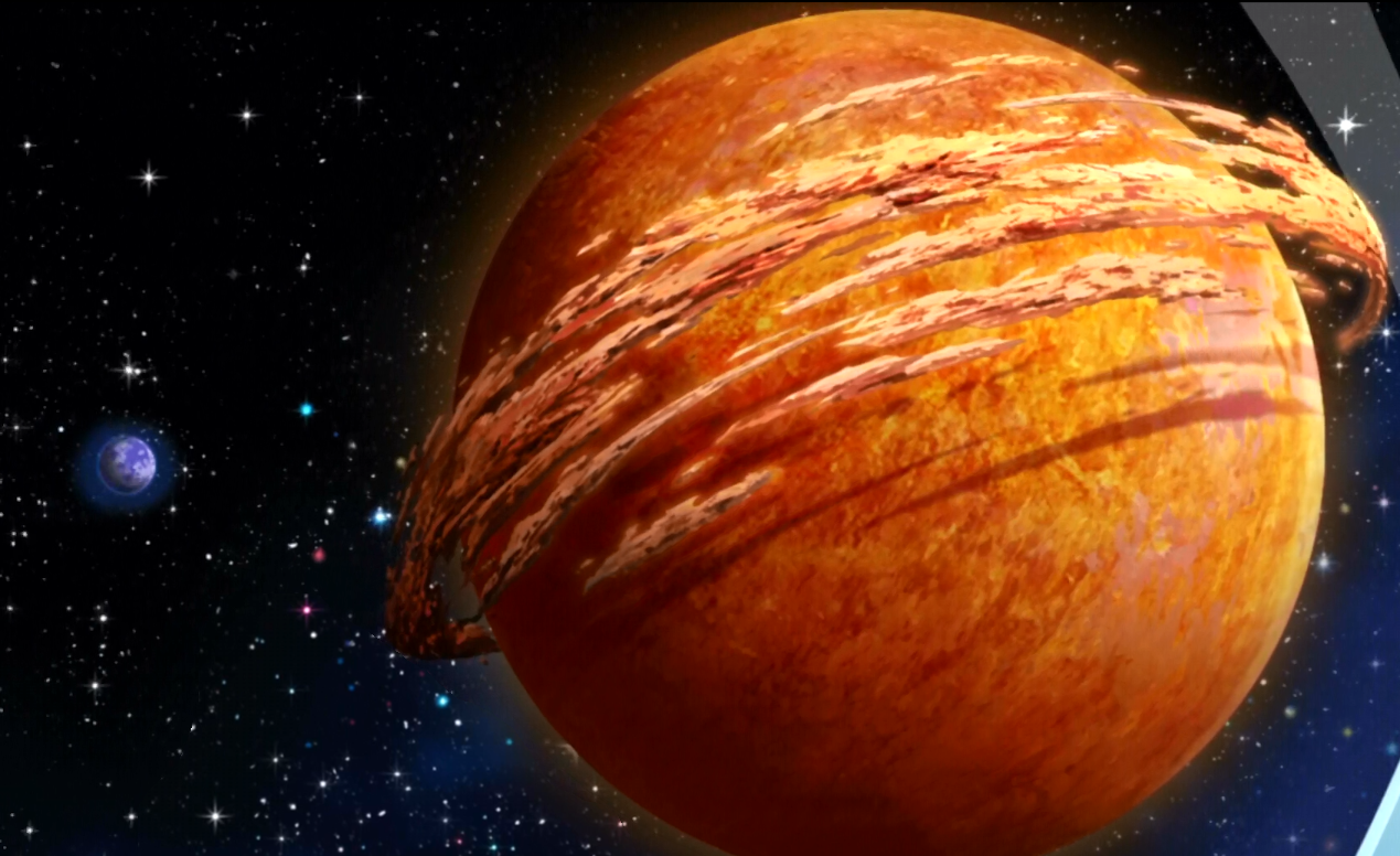Какая крупная планета. Большие планеты. Самая большая Планета. Огромная оранжевая Планета. Самые большие планеты во Вселенной.