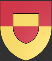 Inspired by Relfia, Halcomia made it's own coat-of-arms. due to less human influence, it's charge is another shield instead of an earth-animal.