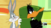 Bugs and Daffy.