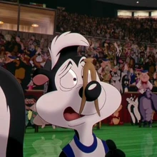 pepe le pew space jam jersey