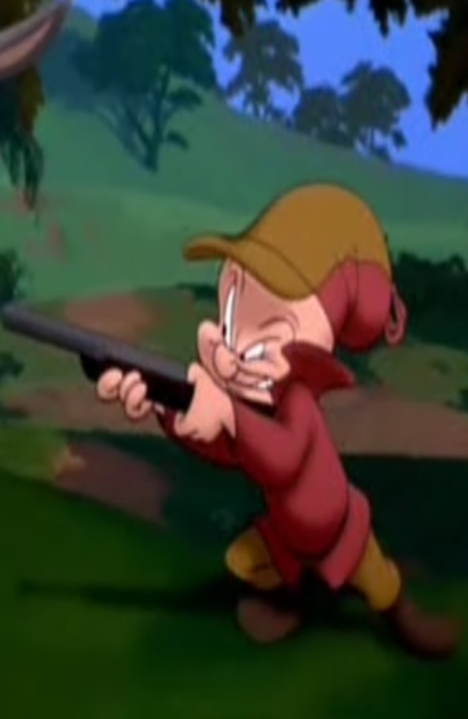 elmer fudd were hunting wabbits