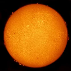 Sun in HAlpha Filter