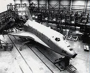 Challenger while in service as structural test article STA-099.