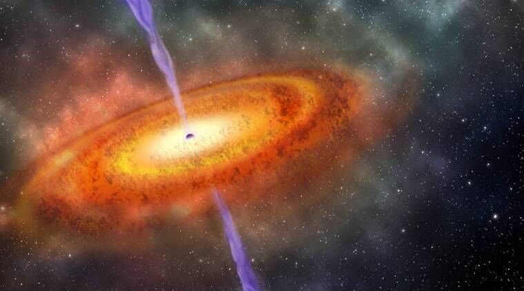 Largest known black hole found in galaxy Abell 1201