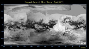 Map of Titan - April 2011