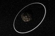 Chariklo with rings eso1410b
