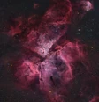 Carina Nebula map image