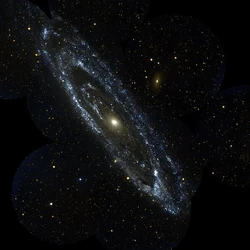 Secondary image of the Andromeda Galaxy.