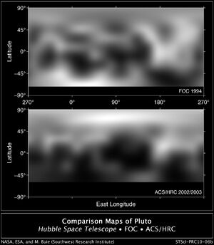 Pluto map