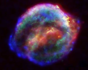 Multiwavelength  image of the  of Kepler's Supernova, 