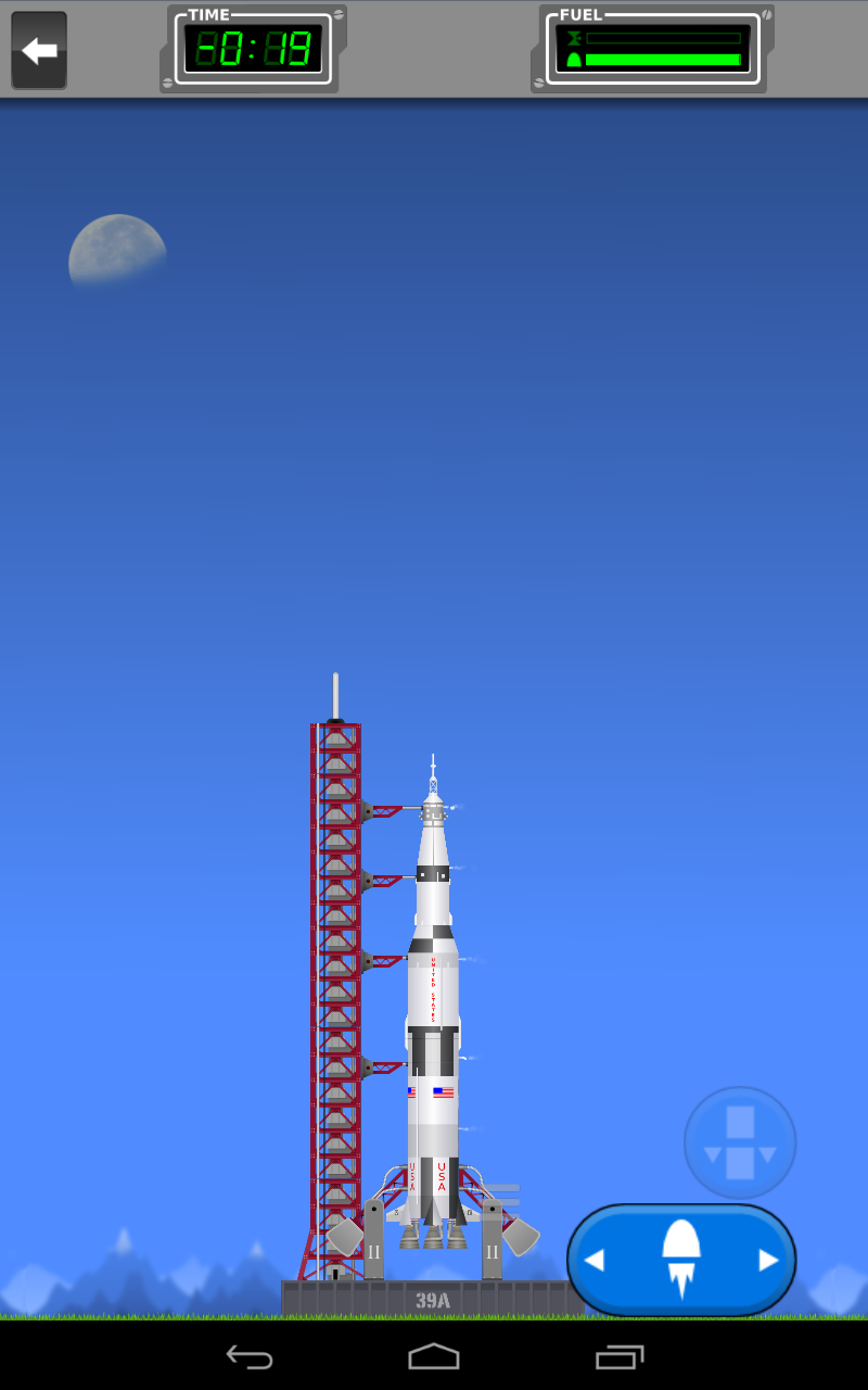 saturn 5 moon rocket