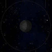 Ceres as photographed by a fly-by spacecraft.