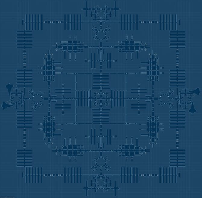 Kaizer Station Concept 881 parts