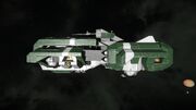 B-60 Bulk Freighter portside