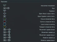 Xbox creative mode, spectator camera