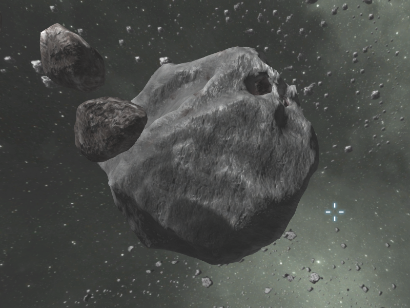 asteroid in space