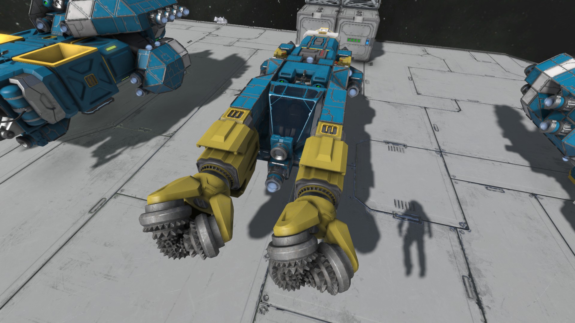 space mining ship