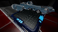 Blue Projector block with Xocliw's Challenger blueprint