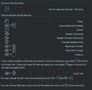 Xbox survival mode, building and painting blocks